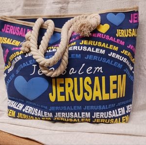 Jerusalem beach bag